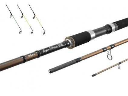 Prut Delphin LEGIA Feeder II + 3 špičky 360cm/120g