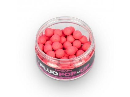 Mini Plovoucí fluo boilie 100ml jahoda