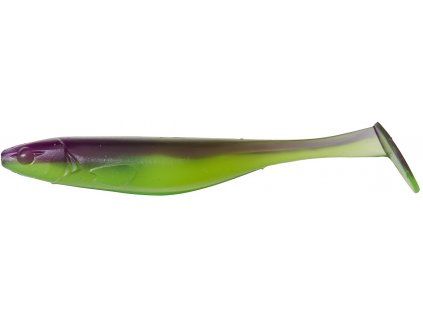 Magic Fat Shad 5cm Purple Chartreuse
