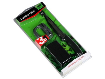 Sada nůž, rukavice a brousek Combo Filet 2