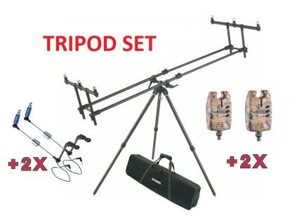 Mivardi Tripod Premium + ZDARMA 2 x Sounder EASY CAMO