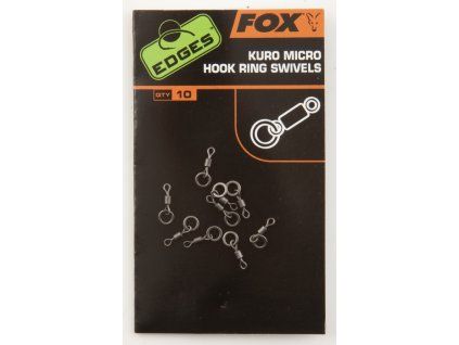 Fox Kuro Micro Hook Ring Swivels