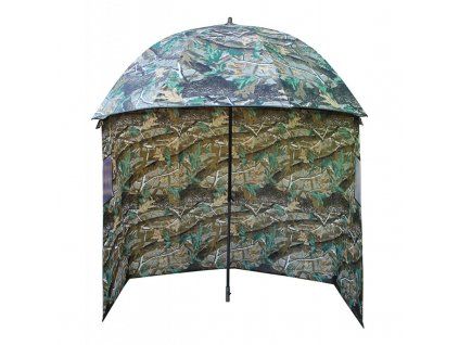DEŠTNÍK S BOČNICÍ CAMO 190T