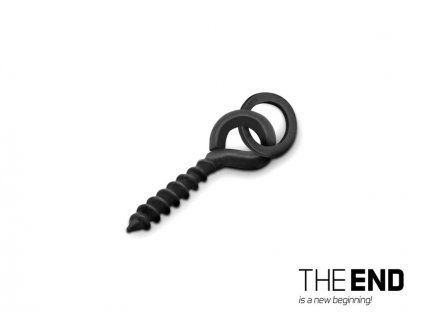 Vrtáček na nástrahy s kroužkem Delphin THE END POP Screw