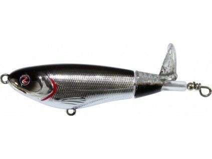 Wobler Whopper Plopper Chrome Black