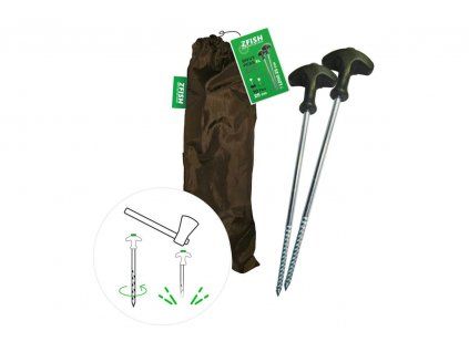 ZFISH Kolíky Bivvy Peg Set 25cm 4