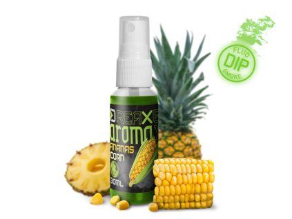 Dipovací sprej Delphin AromaX 30ml Kukuřice Ananas