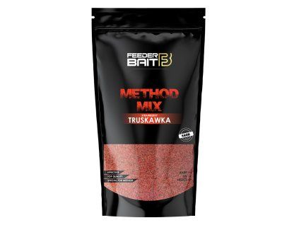FeederBait Methodmix Strawberry 800 g