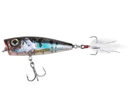 Salmo Wobler Rattlin Pop Floating Clear Holo Smelt