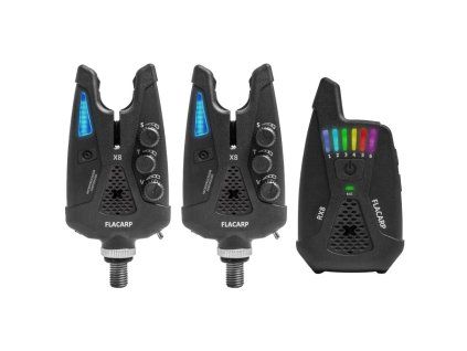 FLACARP Sada hlásičů X8 2+1 s příposlechem RX8
