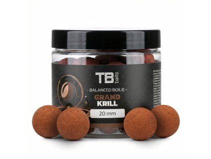 TB Baits Vyvážené Boilie Balanced + Atraktor Grand Krill 100 g