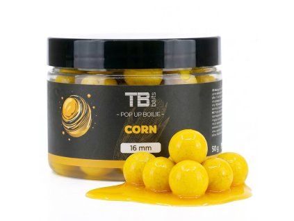 TB Baits Plovoucí Boilie Pop Up Corn + NHDC 50 g 16 mm
