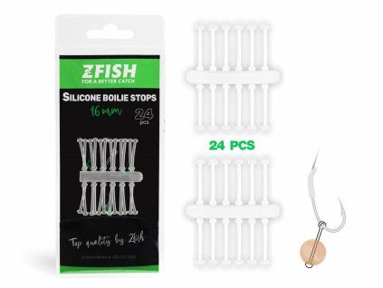 Zfish Silikonový Vlas na Nástrahy 16mm 24 ks
