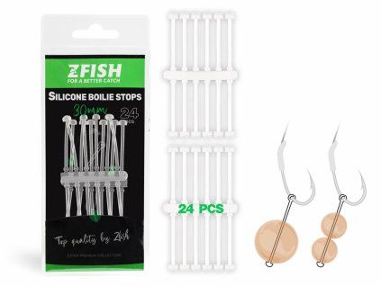 Zfish Silikonový Vlas na Nástrahy 30 mm 24 ks
