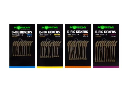 Korda rovnátka Kickers D Rig Brown 10 ks