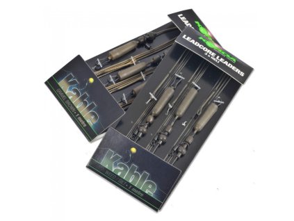 Korda Montáž Heli Leadcore Leader 3ks Weed Silt