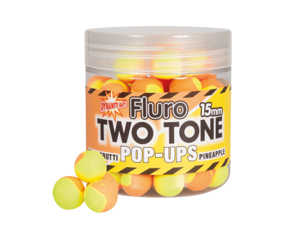 Boilies Pop Up Fluro Two Tone 150 ml tutti frutti