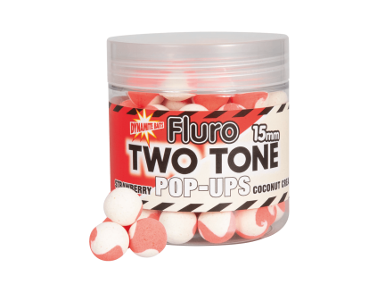 Boilies Pop Up Fluro Two Tone 150 ml jahoda kokos
