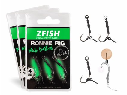 ZFISH Návazec Ronnie Rig 2 ks