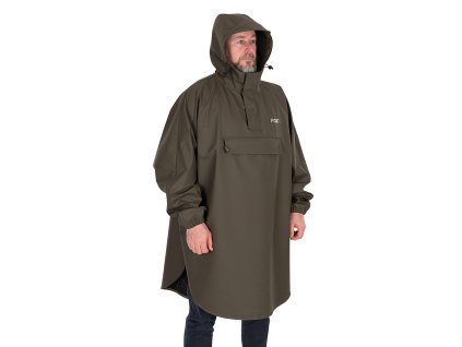 Fox Khaki Poncho one size