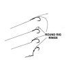 Extra Carp Round Rig Rings 3,1mm - 20 ks