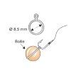 Extra Carp Silikonový kroužek na nástrahy 5,5mm