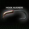 Rovnátka na háček Gardner Covert Hook Aligner - Large C-Tru Green ( průhledná zelená)