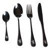 Sada příborů černý nerez Cutlery SS 410