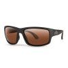 Brýle Floating Wrap Dark Grey Sunglasses Brown Lenses With Mirror Finish