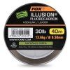 Fox Fluorocarbon Edges Illusion Hooklink Leader Naturals Green 2
