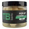 TB Baits Plovoucí Boilie Pop Up White Garlic + NHDC 65 g 2