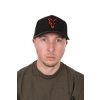 Fox Kšiltovka Baseball Cap Black Orange 2