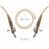 Zfish Montáž Závěska s bužírkou + QC 2ks 50 cm 2