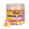 Boilies Pop Up Fluro Two Tone 150 ml banan krill
